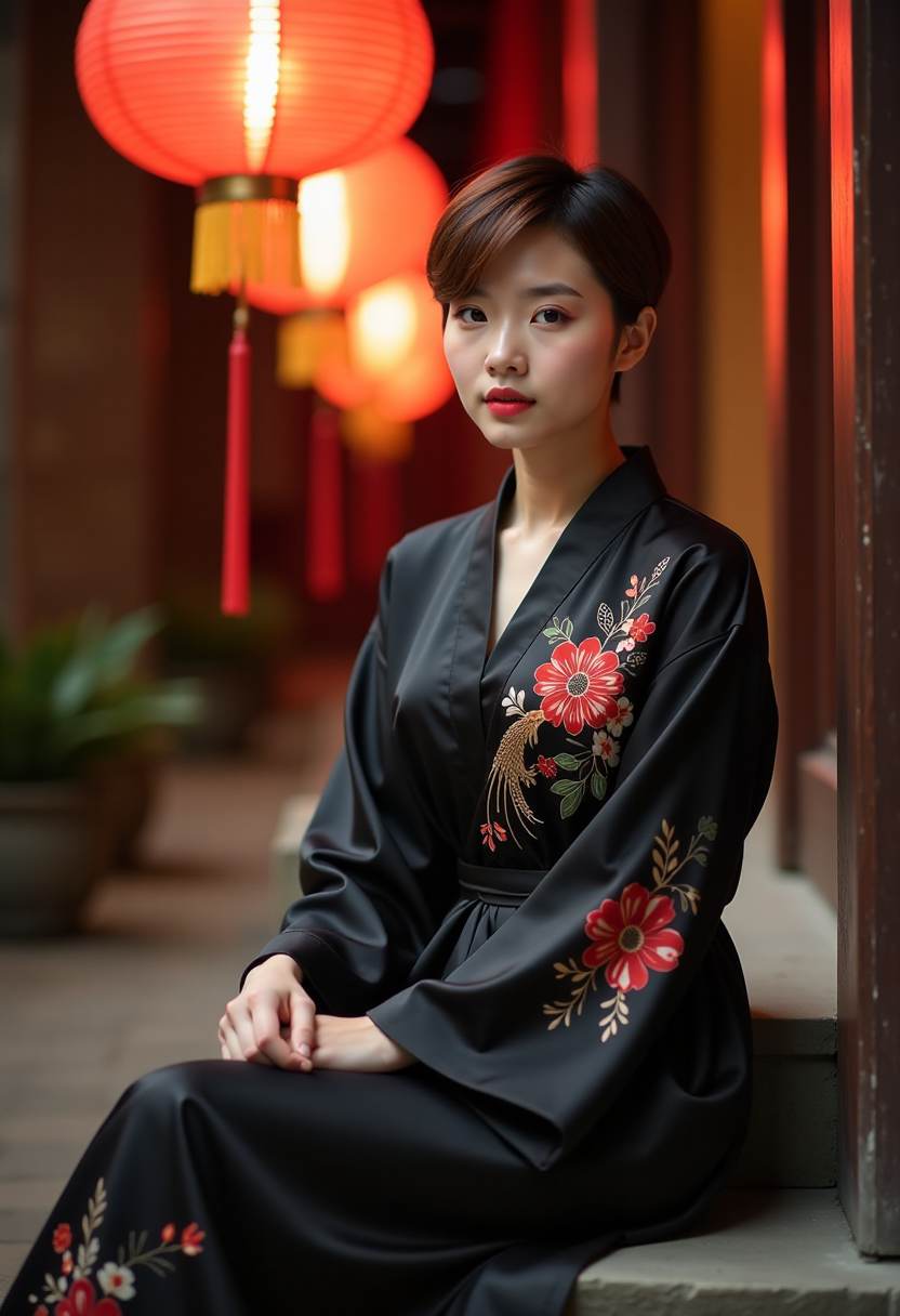 迷雾中的她